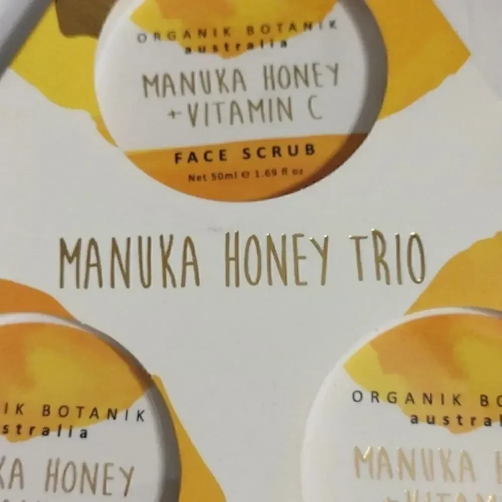 $9💥 Organik Botanik Australia Manuka Honey Trio Scrub and Masks NWT